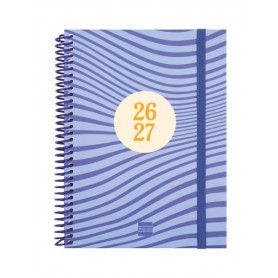 FINOCAM DIVA AGENDA ESCOLAR 26/27 - SEMANA VISTA HORIZONTAL - FORMATO 4º - 155X212MM - TAPAS DE CARTON FORRADO - PAPEL DE 80G/M