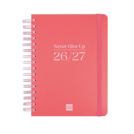 FINOCAM COSMO FLEX AGENDA ESCOLAR 26/27 - 1 DIA POR PAGINA - FORMATO 4º - 155X212MM - TAPAS DE POLIPROPILENO - PAPEL DE 80G/M2 