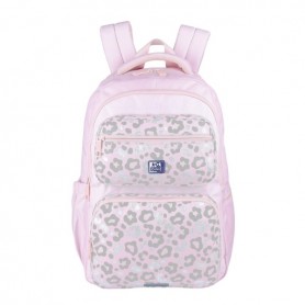 OXFORD DREAM TECH ANIMAL PRINT MOCHILA ESCOLAR 25L - 2 COMPARTIMENTOS Y 10 BOLSILLOS - ESPALDA ERGONOMICA TRANSPIRABLE - ASAS AC