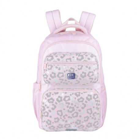 OXFORD DREAM TECH ANIMAL PRINT MOCHILA ESCOLAR 25L - 2 COMPARTIMENTOS Y 10 BOLSILLOS - ESPALDA ERGONOMICA TRANSPIRABLE - ASAS AC