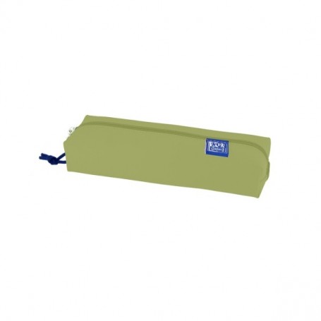 OXFORD KANGOO LIVE AND GO ESTUCHE RECTANGULAR MEDIANO - GOMA ELASTICA PARA CUADERNOS - VERDE