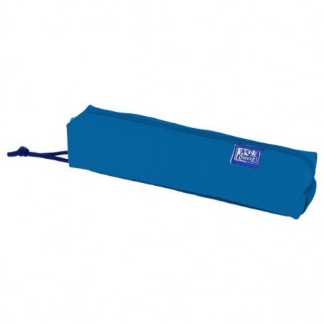 OXFORD KANGOO LIVE AND GO ESTUCHE CUADRADO COMPACTO - GOMA ELASTICA PARA CUADERNOS - 22X4X4CM - AZUL MARINO