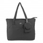 OXFORD ENDLESS TOTE BAG 14L - AMPLIO COMPARTIMENTO - 9 BOLSILLOS - INCLUYE NECESER INTERIOR, MONEDERO Y TARJETERO - NEGRO
