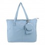 OXFORD ENDLESS TOTE BAG 14L - AMPLIO COMPARTIMENTO - 9 BOLSILLOS - INCLUYE NECESER INTERIOR, MONEDERO Y TARJETERO - AZUL
