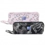 OXFORD DREAM TECH ESTUCHE PORTATODO REDONDO - DISEÑOS ANIMAL PRINT Y FLORAL PRINT- PACK 4 UDS.