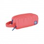 OXFORD B-SMART ESTUCHE PORTATODO - 3 COMPARTIMENTOS - ASA LATERAL - FABRICADO EN MATERIAL RECICLADO - SANDIA