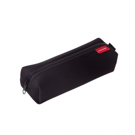 ENRI ESTUCHE PORTATODO DE 1 COMPARTIMENTO - FABRICADO EN NEOPRENO - NEGRO