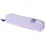 OXFORD LIVE & GO ESTUCHE CUADRADO PEQUEÑO - MATERIAL ACOLCHADO - GOMA ELASTICA PARA UNIRLO AL CUADERNO - MALVA