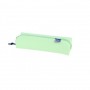 OXFORD LIVE & GO ESTUCHE RECTANGULAR MEDIANO - MATERIAL ACOLCHADO - GOMA ELASTICA PARA UNIRLO AL CUADERNO - VERDE