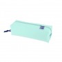 OXFORD LIVE & GO ESTUCHE CUADRADO GRANDE - MATERIAL ACOLCHADO - GOMA ELASTICA PARA UNIRLO AL CUADERNO - AZUL
