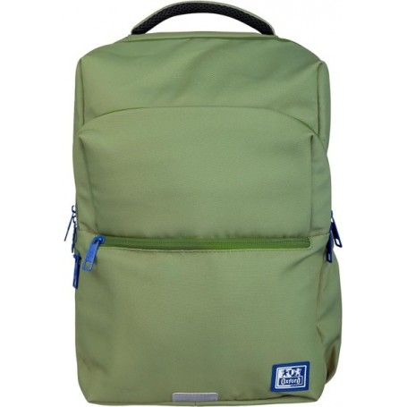 OXFORD B-READY MOCHILA 28L - TAMAÑO 42X30X15CM - BOLSILLO ACOLCHADO - ASA SUPERIOR - POLIESTER RECICLADO RPET - VERDE