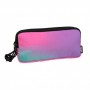 MILAN SUNSET ESTUCHE PORTATODO 3 COMPARTIMENTOS - TEJIDO RESISTENTE A LAS ROTURAS Y RASGADURAS - MEDIDAS 22X11X6.5CM - ROSA