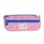 MILAN COLECCION 460 PORTATODO RECTANGULAR - 2 COMPARTIMENTOS CON CREMALLERA - ROSA/AZUL