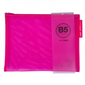APLI SOBRES PORTA-TODO NYLON TRANSPIRABLE - TAMAÑO B5 (290X223MM) - RESISTENTE Y DURADERO - IDEAL PARA TABLETS Y EQUIPOS ELE