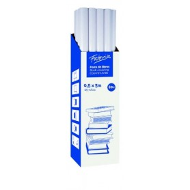 FABRISA ROLLO DE FORRO PARA LIBROS 80? 0.5X3M - POLIPROPILENO - ALTA RESISTENCIA A ARAÑAZOS Y MARCAS