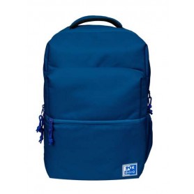 OXFORD B-READY MOCHILA ESCOLAR - TIRANTES ACOLCHADOS Y AJUSTABLES - TAMAÑO 42X30X15CM - AZUL MARINO
