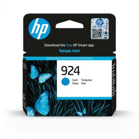 HP 924 CYAN - CARTUCHO DE TINTA ORIGINAL (400 PAG) - 4K0U3NE