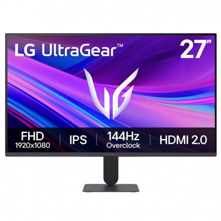 LG ULTRAGEAR G4 - MONITOR GAMING 27" IPS FULL HD 144HZ - HDR10 - 5MS - HDMI / DP - NEGRO