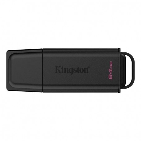 PENDRIVE 64GB KINGSTON DATATRAVELER EXODIA G2 - USB 3.2 GEN 1 - CON TAPA - NEGRO+ LPI*