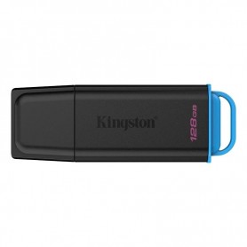 PENDRIVE 128GB KINGSTON DATATRAVELER EXODIA G2 - USB 3.2 GEN 1 - CON TAPA - NEGRO+ LPI*