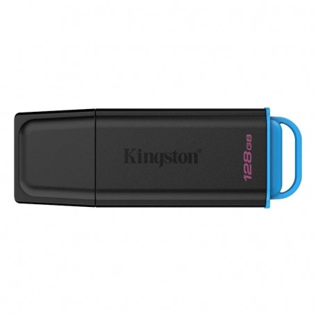 PENDRIVE 128GB KINGSTON DATATRAVELER EXODIA G2 - USB 3.2 GEN 1 - CON TAPA - NEGRO+ LPI*