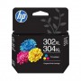 HP 302XL / 304XL COLOR - CARTUCHO DE TINTA ORIGINAL (300 PAG) - B7RT8AE/F6U67AE/N9K07AE