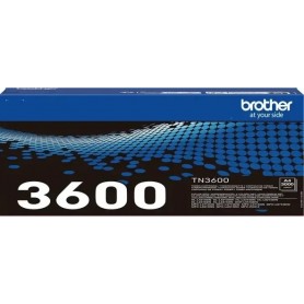 BROTHER TN3600 NEGRO - TONER ORIGINAL (3.000 PAG)
