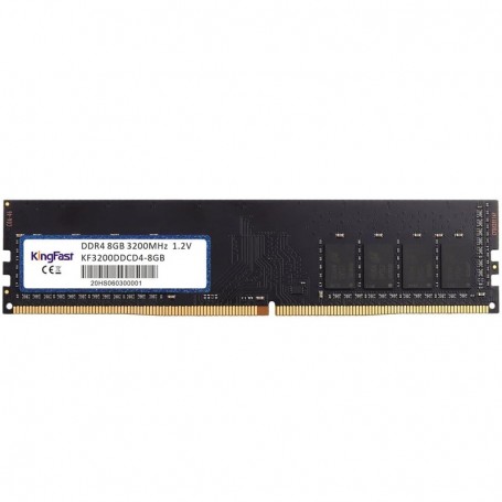 KINGFAST KF3200DDCD4BH-8GB - MEMORIA RAM 8GB DDR4 3200MHZ - NEGRO