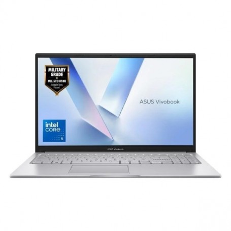 ASUS VIVOBOOK 15 - PORTATIL 15.6" INTEL CORE 5 320 - 8GB - 512GB SSD - 15.6" FHD - WINDOWS 11 HOME - PLATA + LPI*