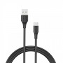 VENTION CABLE USB-A A USB-C - 3A - 60W - 1M - NEGRO
