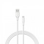 VENTION CABLE USB-A A MICROUSB - 3A - 60W - 1M - BLANCO