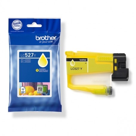 BROTHER LC527 AMARILLO - CARTUCHO DE TINTA ORIGINAL (900 PAG) - LC527Y