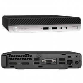 CPU MINI HP PRODESK 400 G5 I5-9500T / 8GB / 256GB NVME / W11PRO (GARANTIA 1 AÑO)