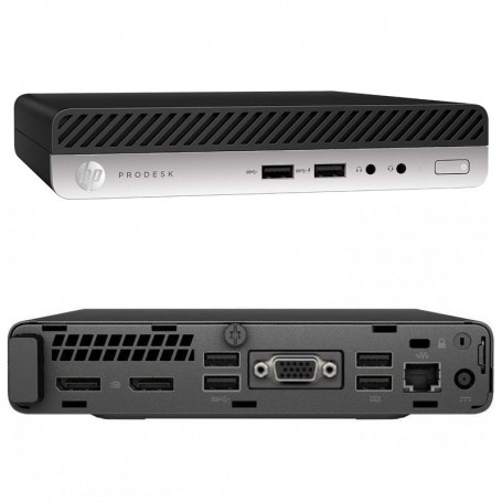 CPU MINI HP PRODESK 400 G5 I5-9500T / 8GB / 256GB NVME / W11PRO (GARANTIA 1 AÑO)