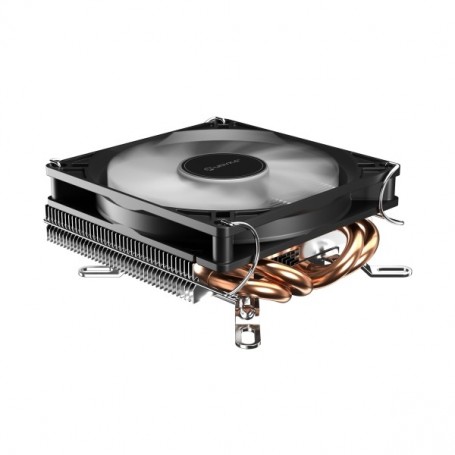 UNYKA UNYCOOL H37 - VENTILADOR CPU BAJO PERFIL - MULTISOCKET - VENTILADOR DE 90MM - NEGRO
