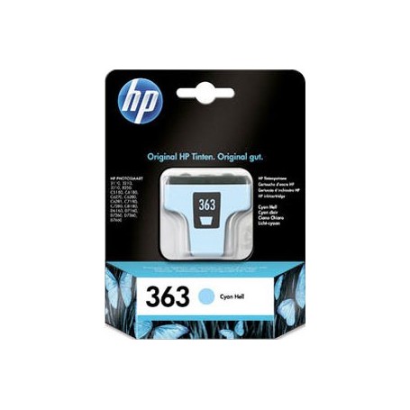 HP 363 CYAN LIGHT - CARTUCHO DE TINTA ORIGINAL (240 PAG) - C8774EE