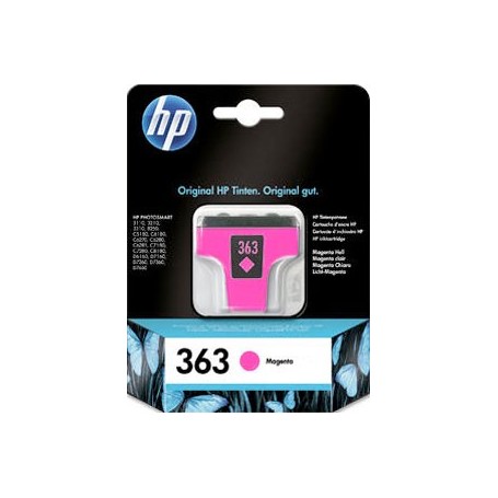 HP 363 MAGENTA - CARTUCHO DE TINTA ORIGINAL (350 PAG) - C8772EE