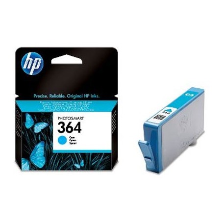 HP 364 CYAN - CARTUCHO DE TINTA ORIGINAL (300 PAG)- CB318EE