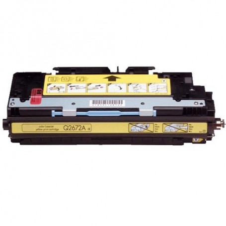 TONER HP Nº Q2672A AMARILLO