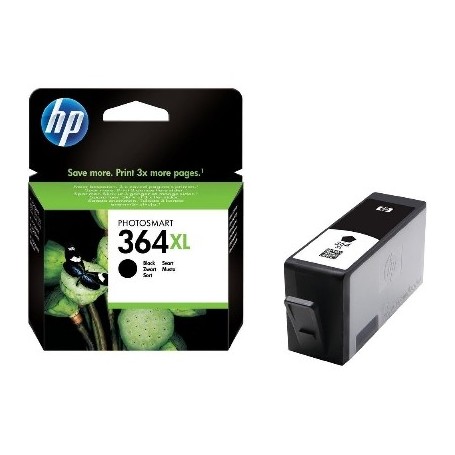 HP 364 XL NEGRO - CARTUCHO DE TINTA ORIGINAL (18 ML) - CN684EE
