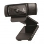 LOGITECH C920 - WEBCAM HD PRO 1080P - USB 2.0 - MICROFONOS INTEGRADOS - ENFOQUE AUTOMATICO - CABLE DE 1.83M - NEGRO