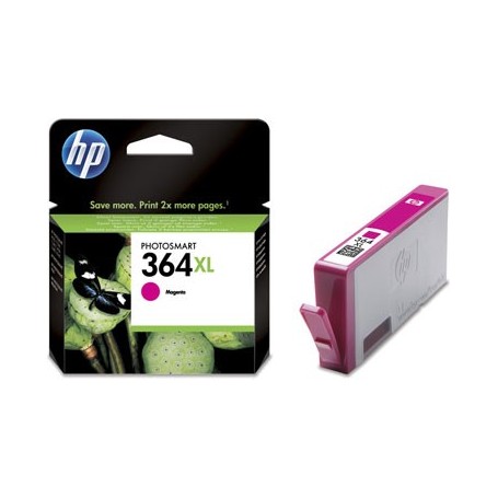 HP 364 XL MAGENTA - CARTUCHO DE TINTA ORIGINAL (14.6ML) - CB324EE