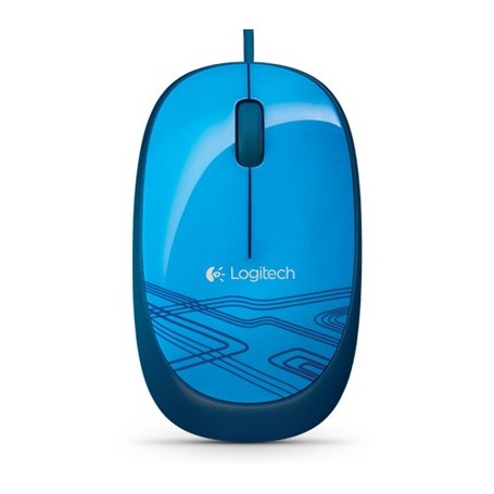 RATON LOGITECH M105  USB COLOR AZUL