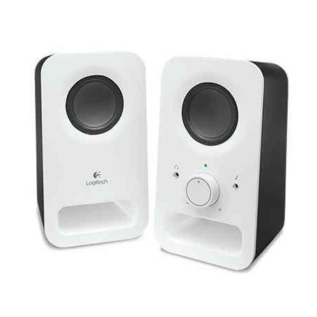 LOGITECH Z150 - ALTAVOCES 2.0 6 WATT - TOMA DE AURICULARES - CABLE DE 1.80M - BLANCO