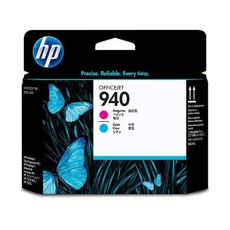 HP  940 - CABEZAL DE IMPRESION CYAN / MAGENTA (12.000 PAG) - C4901A