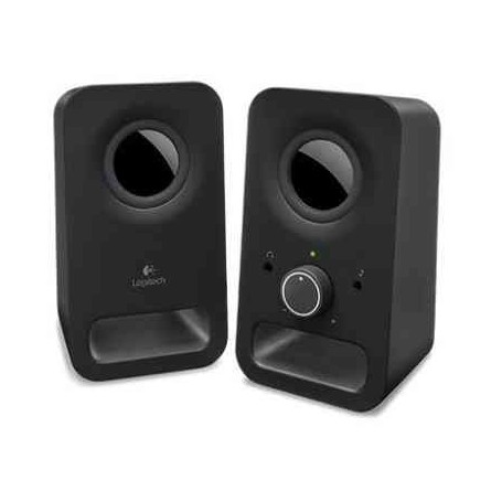 LOGITECH Z150 - ALTAVOCES 2.0 6 WATT - TOMA DE AURICULARES - CABLE DE 1.80M - NEGRO