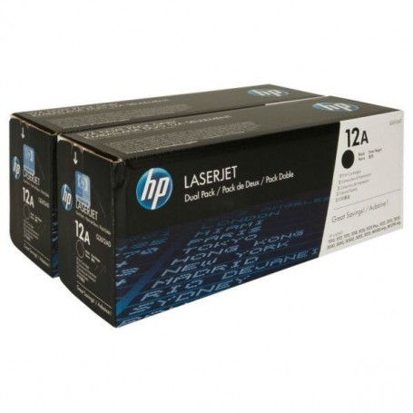 TONER HP 12A NEGRO (PACK 2 UDS.)