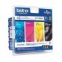 BROTHER LC1100HYVALBP - PACK DE 4 CARTUCHOS DE TINTA ORIGINALES B/C/M/Y (1X900 PAG + 3X750 PAG)