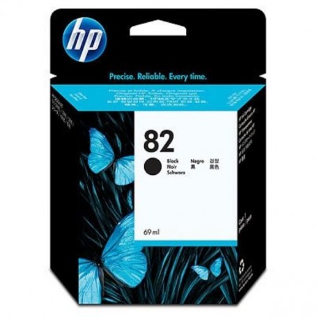 HP 82 NEGRO - CARTUCHO DE TINTA ORIGINAL (69 ML) - CH565A