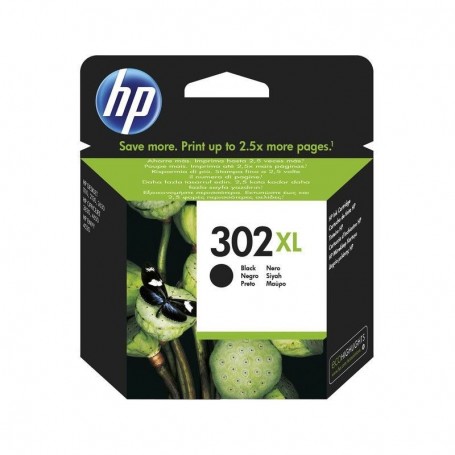 HP 302XL NEGRO - CARTUCHO DE TINTA ORIGINAL (430 PAG) - F6U68AE